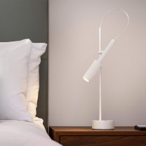 Panzeri Tubino LED Table Lamp Lifestyle Bedroom