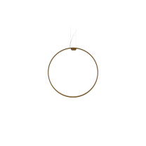 Panzeri Zero Round Vertical LED Pendant 50 Bronze