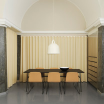 Large White Normann Copenhagen Bell Pendant