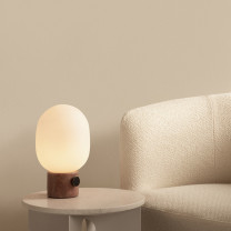 Audo Copenhagen JWDA Table Lamp Calacatta Viola Marble