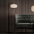 Le Klint Shibui Floor Lamp Next to Sofa