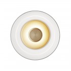 Nuura Blossi LED Wall/Ceiling Light Nordic Gold/Opal White