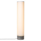 Gubi Unbound LED Floor Lamp H120 White Linen