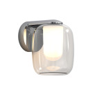 Astro Aquina Wall Light Polished Chrome Top Mounted