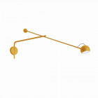 Artemide Ixa LED Arm Wall Light - Yellow