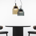 Brokis Dome LED Pendant Lifestyle Table