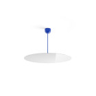 Luceplan Millimetro LED Suspension - Large, Blue