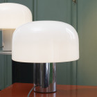 Aluminium Flos Bellhop Glass Table Lamp