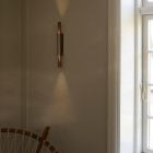 LYFA PAN 38 Wall Light Bronzed Lifestyle Reading Corner