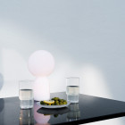 Normann Copenhagen Yo Table Lamp on table