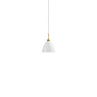 Gubi Bestlite BL9 Pendant Light Small Brass Matt White