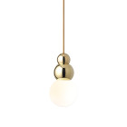 Michael Anastassiades Ball Light Pendant Flex Large Brass