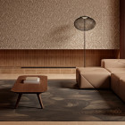 Moooi NR2 Floor Lamp Beside Sofa