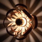 Tom Raffield Skipper Wall Light Closeup