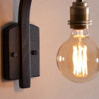 Tom Raffield Noctis Hanter Wall Light Closeup