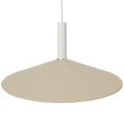 Ferm Living Collect High Socket Pendant Angle White Cashmere