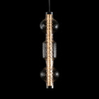 Artemide Alambicco Vertical Suspension Small - On Black Background