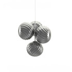 Tom Dixon Whirl Chandelier Small Silver - Off