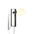 Marset Lauro Wall Light Dark Brown White