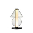 Marset Fragile S LED Table Lamp Black - Cone & Sphere