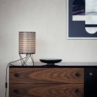 Gubi Pedrera ABC Table Lamp Lifestyle Sideboard