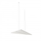 Vibia Rhythm Horizontal LED Suspension - Medium, White