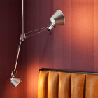 Artemide Tolomeo Due Bracci Suspension in Restaurant