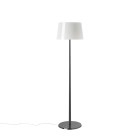 Foscarini Lumiere XXL Floor Lamp - Black Chrome / White