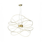 Axolight Hoops LED Suspension Gold 4