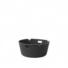 Muuto Restore Round Basket Black melange
