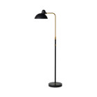 Fritz Hansen Kaiser Idell 6580-F Luxus Floor Lamp Matt Black Brass