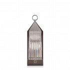 Kartell Lantern LED Portable Table Lamp Smoke