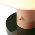 &Tradition Setago Table Lamp Details - Nude & Forest