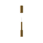 Panzeri Tubino LED Pendant Bronze