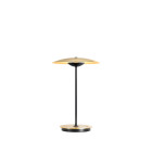 Marset Ginger 20 M LED Portable Table Lamp Brushed Brass