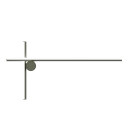 Flos Coordinates LED Wall Light - W2, Argent