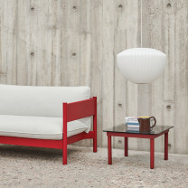 HAY Nelson Bubble Apple Pendant Beside Sofa