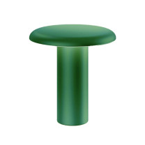 Artemide Takku LED Portable Table Lamp Anodized Green