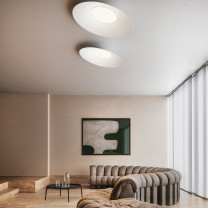 White KDLN Kate LED Ceiling Lights