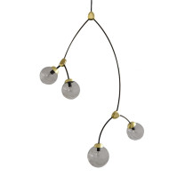 CTO Lighting Ivy - Grey Four