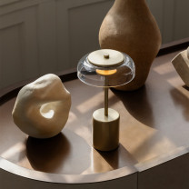 Nordic Gold Nuura Blossi LED Portable Lamp