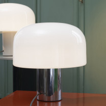 Aluminium Flos Bellhop Glass Table Lamp