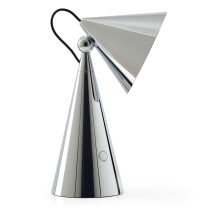 Tom Dixon Pose LED Portable Lamp Silver