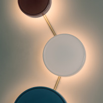 Marset Caramel Triple LED Wall Light Effect