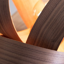 Tom Raffield Verso Table Lamp Closeup