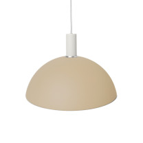 Ferm Living Collect Low Socket Pendant Dome White Cashmere