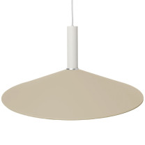 Ferm Living Collect High Socket Pendant Angle White Cashmere