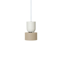 Ferm Living Collect Bell Socket Pendant Disc White Cashmere