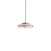 Bert Frank Beran Horizontal LED Pendant Light Small Satin Nickel