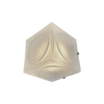 Lee Broom Chant Wall Light Frosted Silver